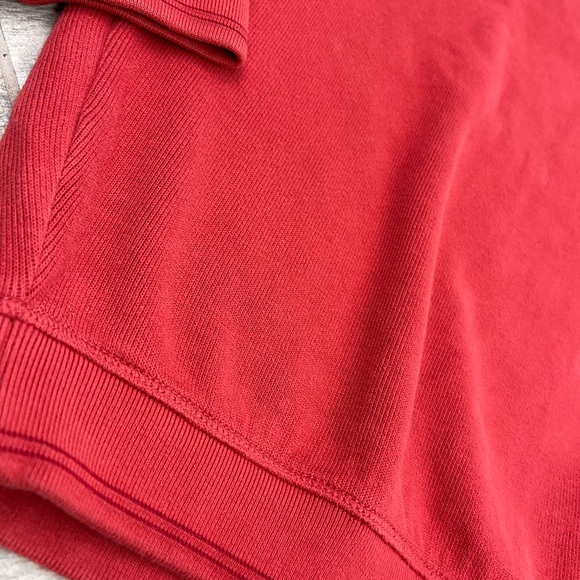 Mens Tommy Bahama Burnt Red Long Sleeve Pullover Cotton Sweater - Picture 2 of 9